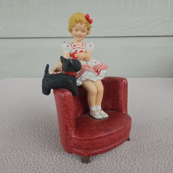 Shirley Temple Stand Up & Cheer Figurine Porcelain Nostalgia Collectible VTG - Picture 2 of 11